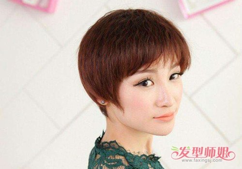 玉米须短发简直就是头发少女生的救星！ 24中年女士新款玉米须短发设计