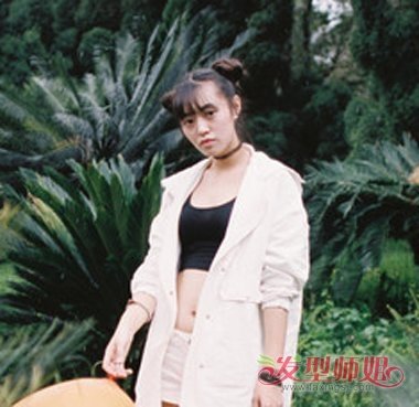 真人版女生二次元发型图片 真人效果的女生二次元扎发发型