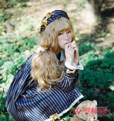 中华风lolita发型 甜系lolita发型