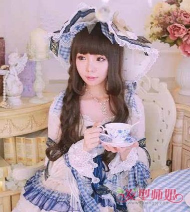 中华风lolita发型 甜系lolita发型