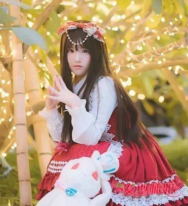 中华风lolita发型 甜系lolita发型